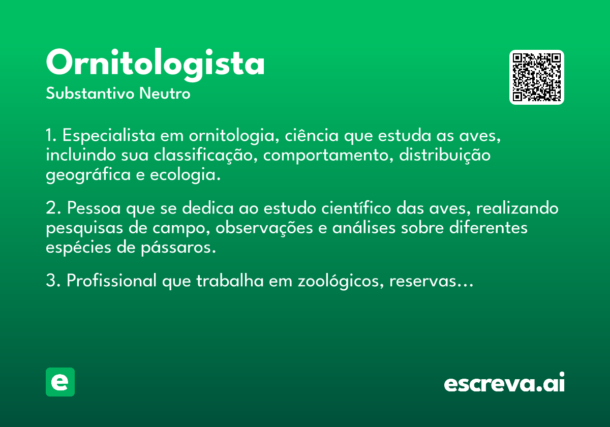 ornitologista