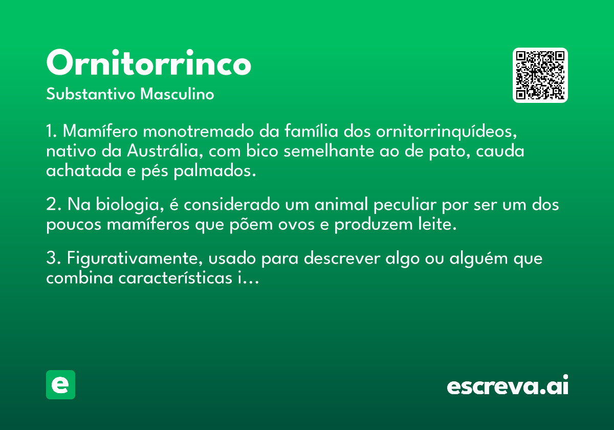ornitorrinco