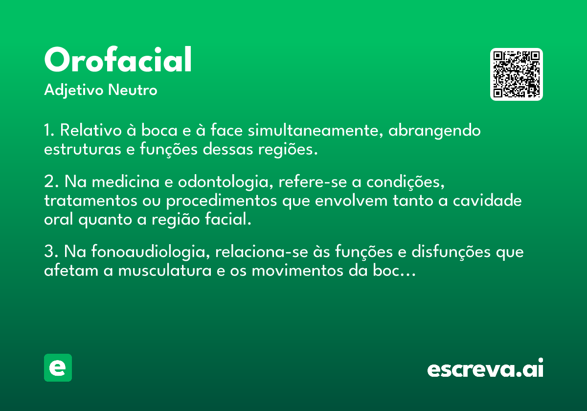 orofacial