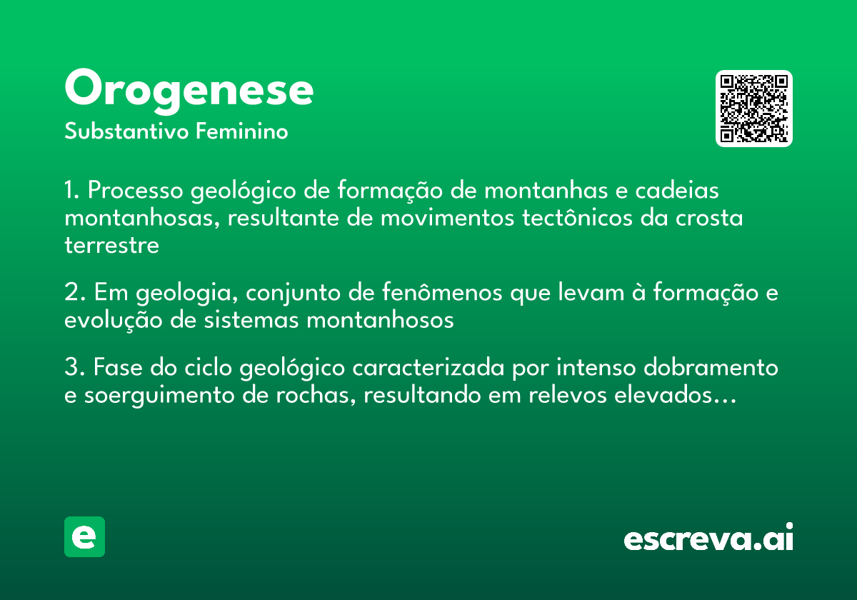 orogenese