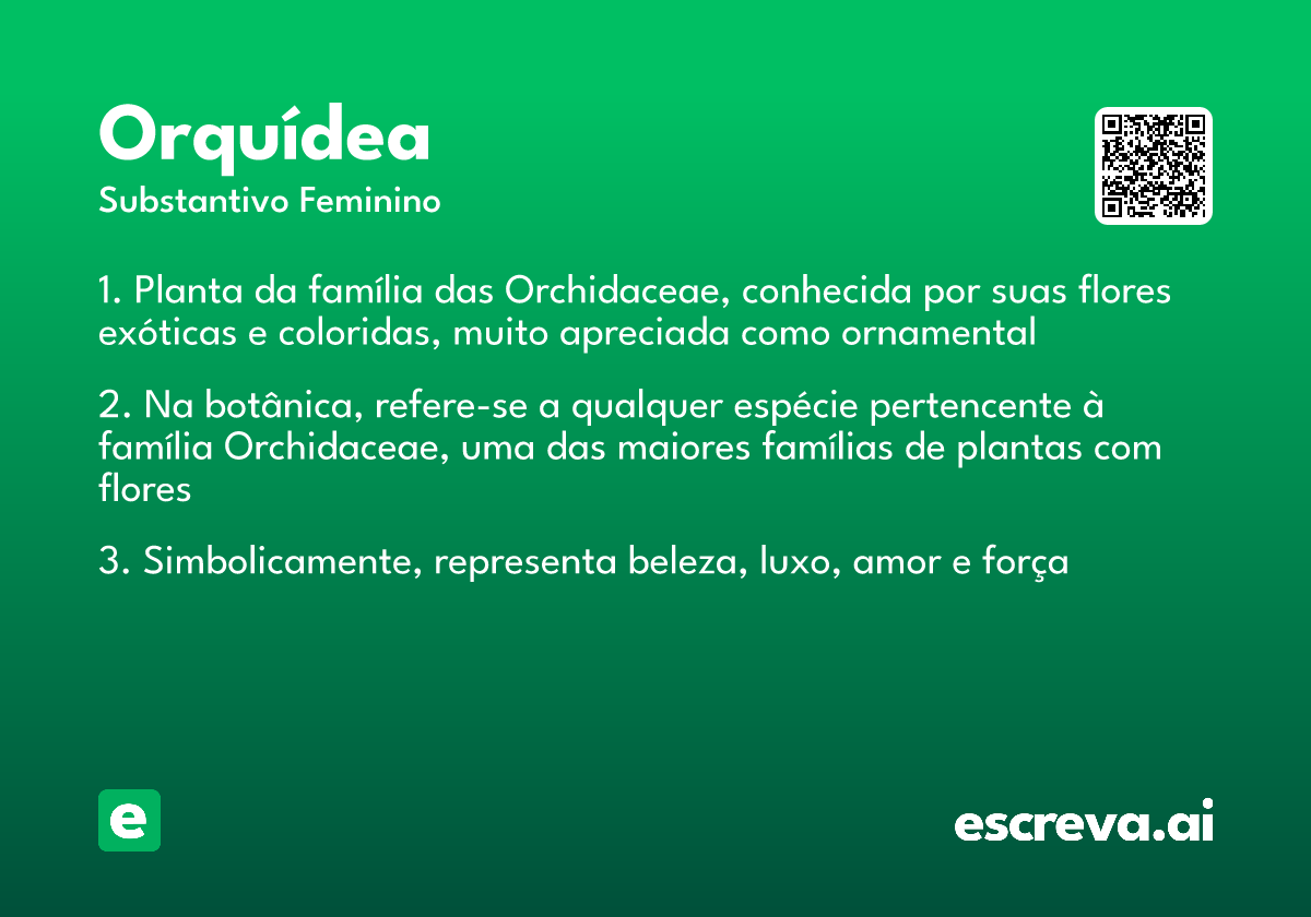 orquídea