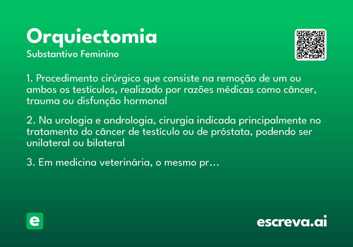 orquiectomia