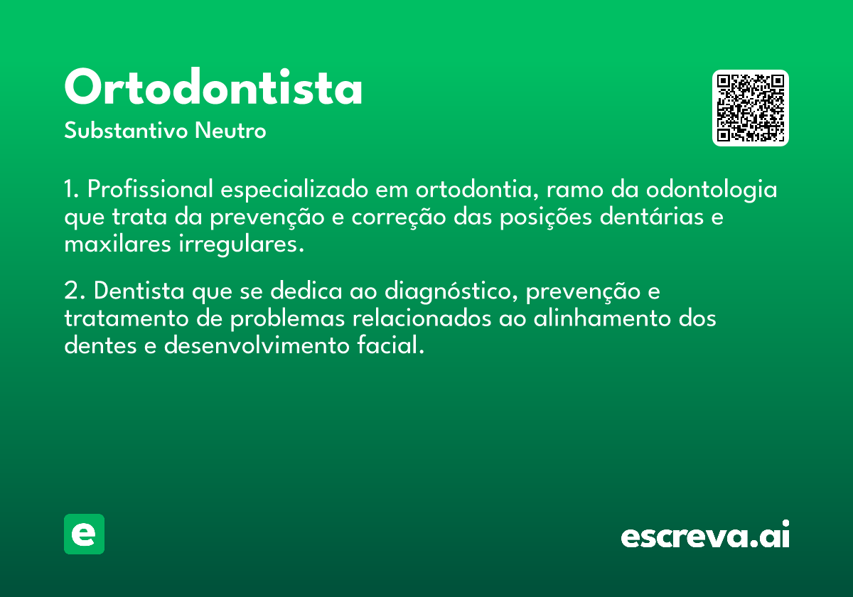 ortodontista