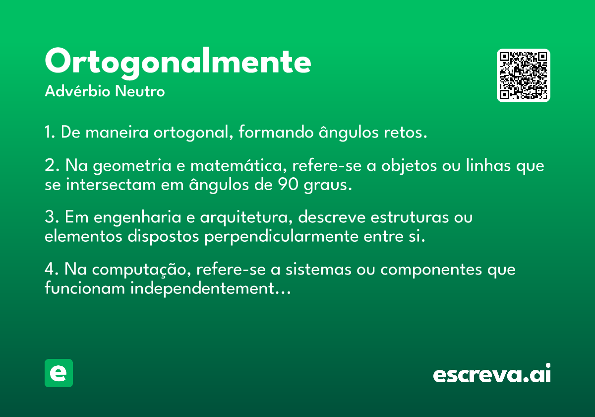 ortogonalmente