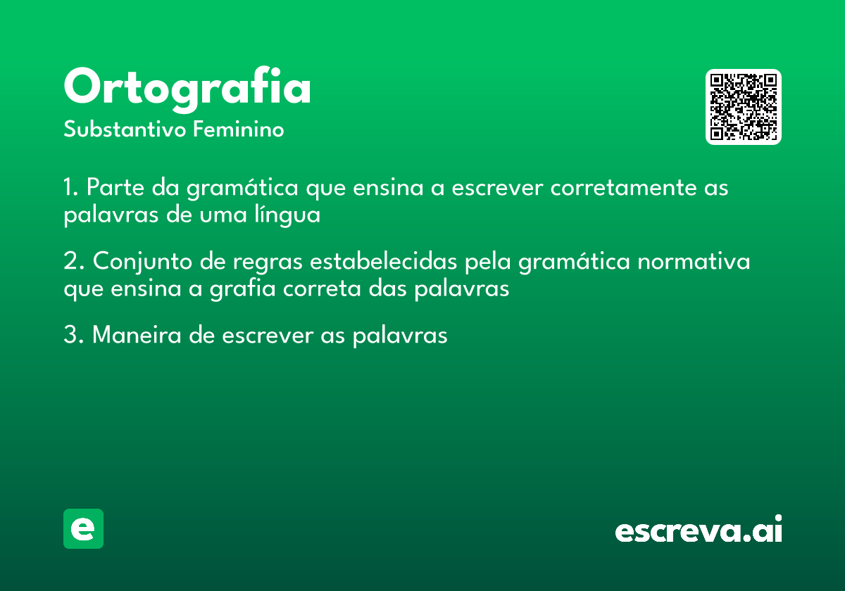 ortografia