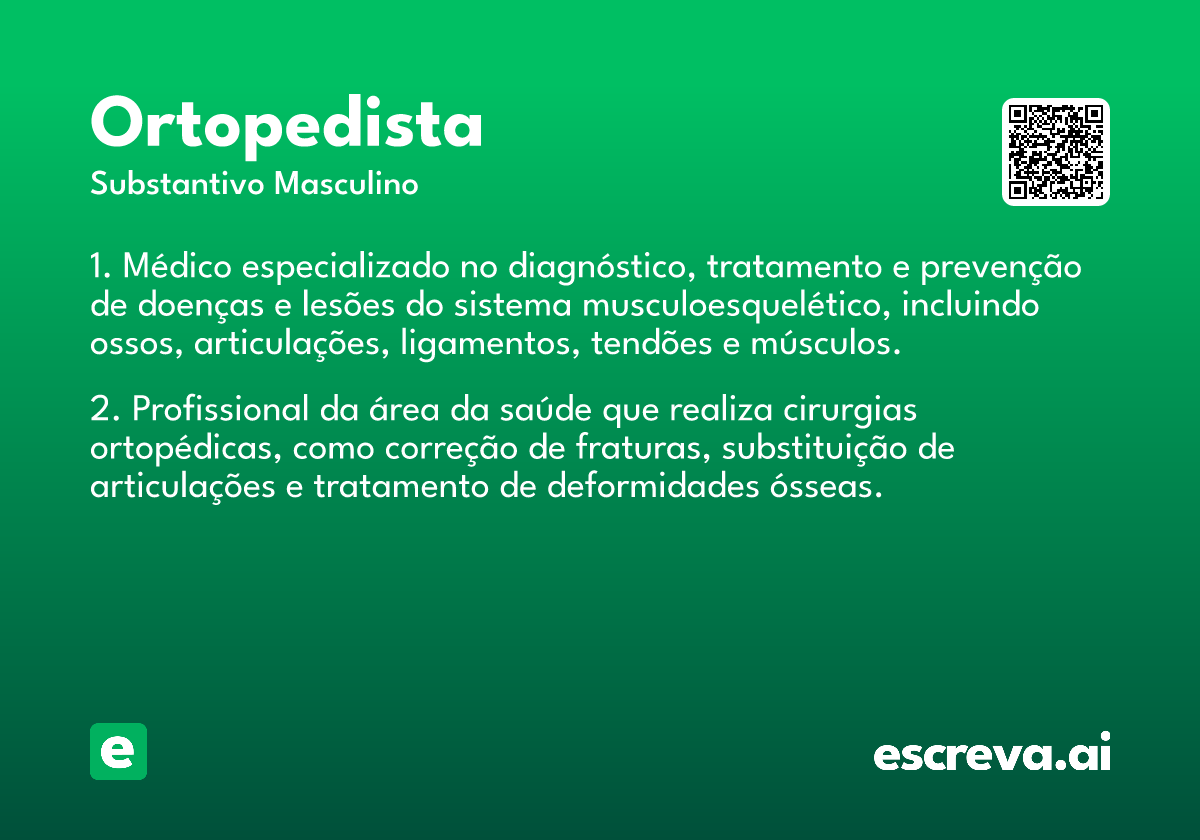 ortopedista
