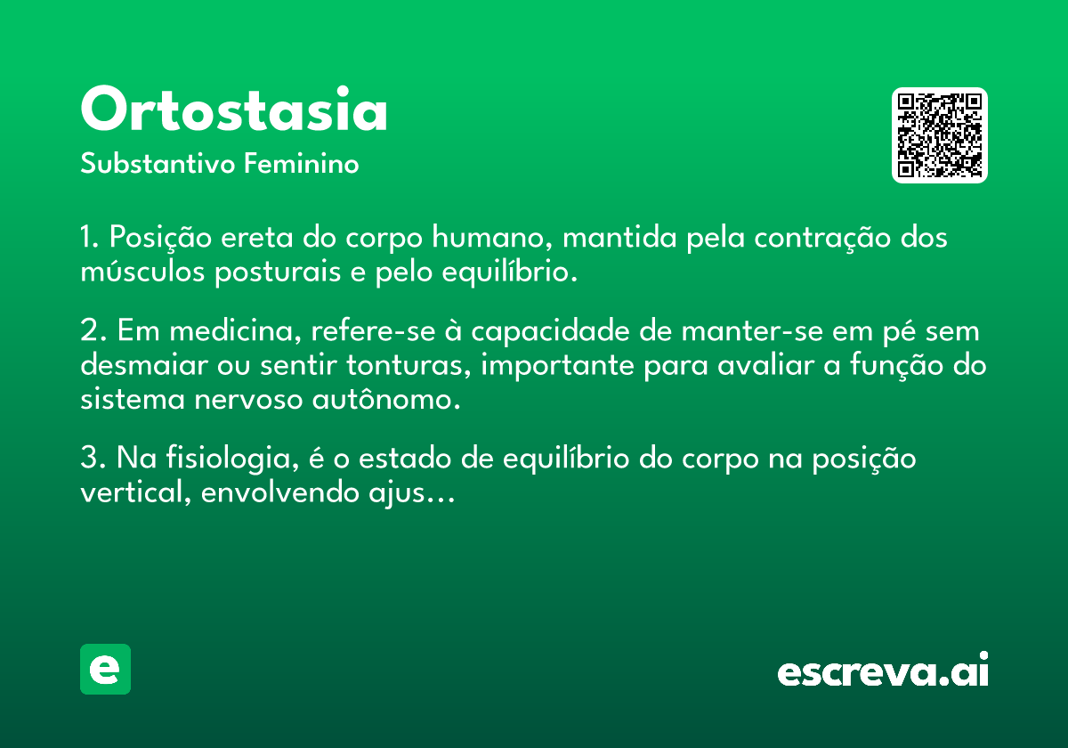 ortostasia