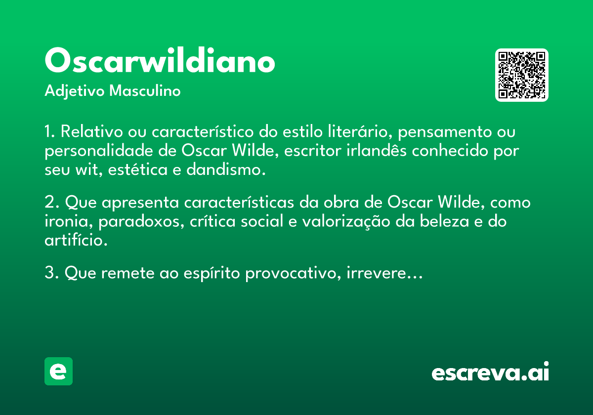 oscarwildiano