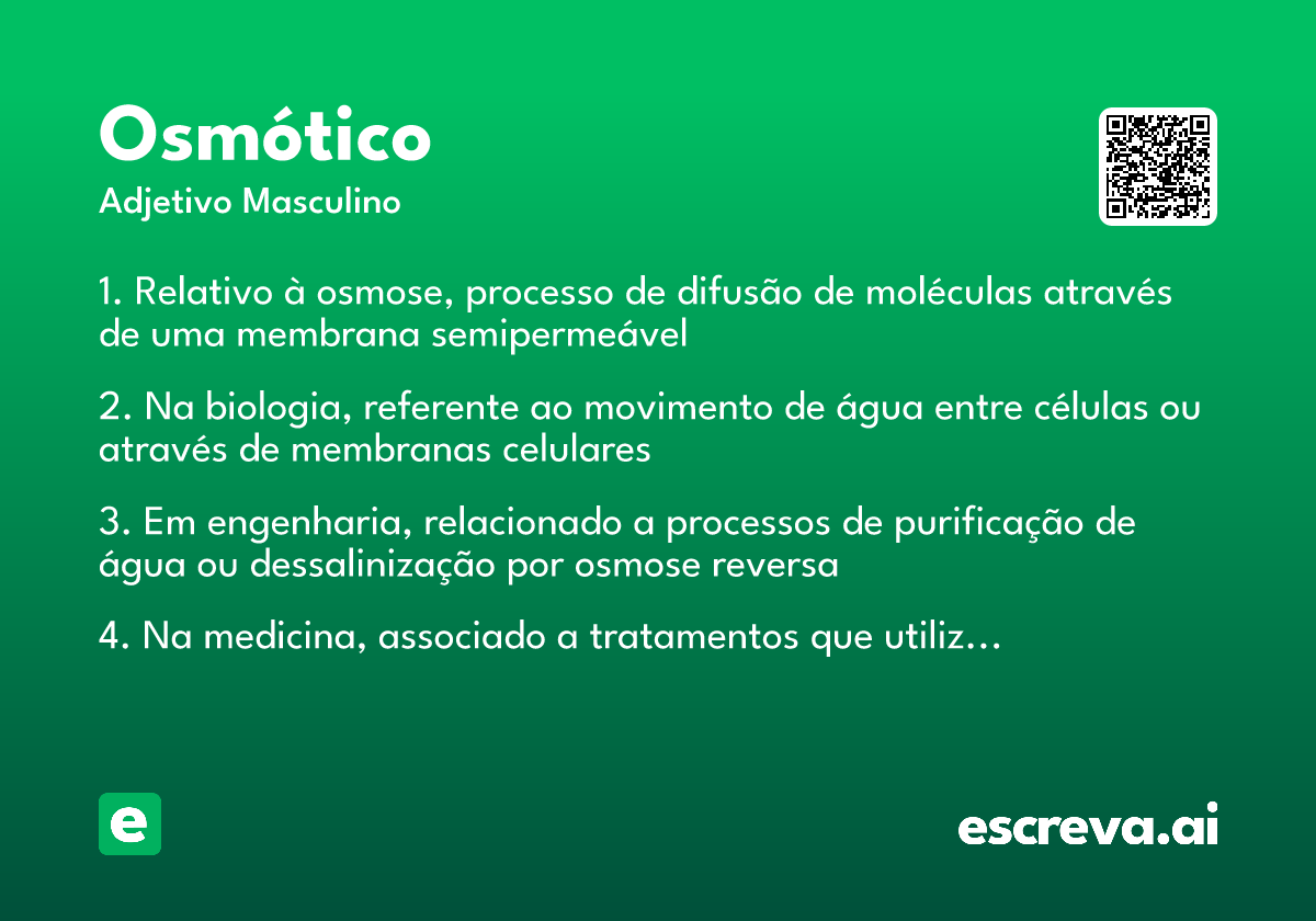 osmótico