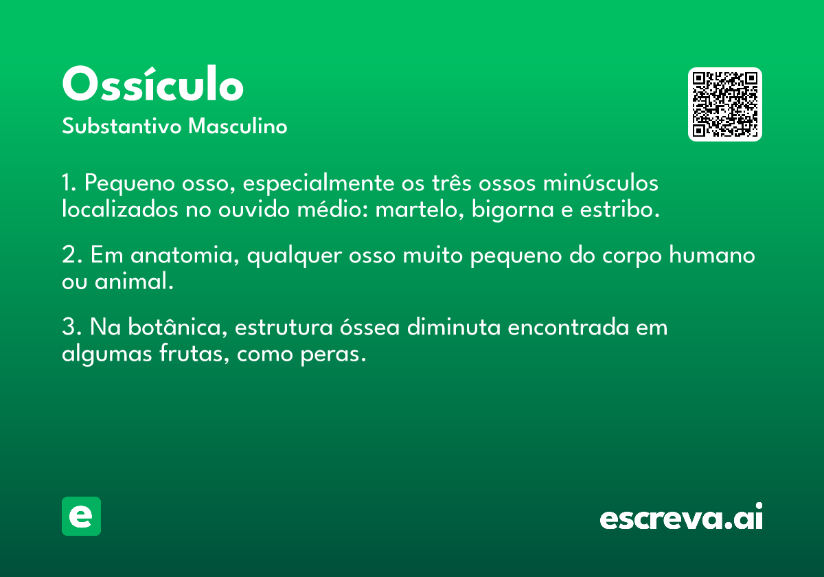 ossículo