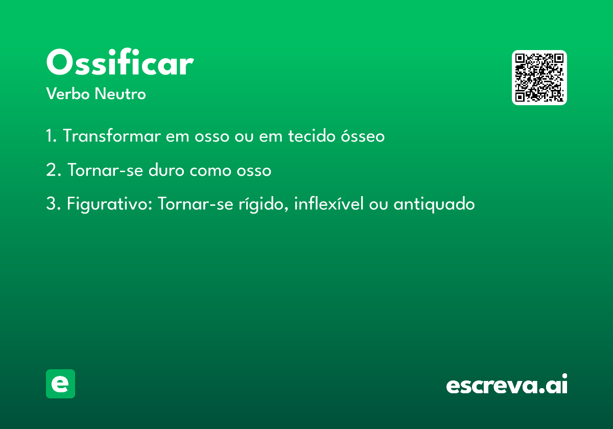 ossificar