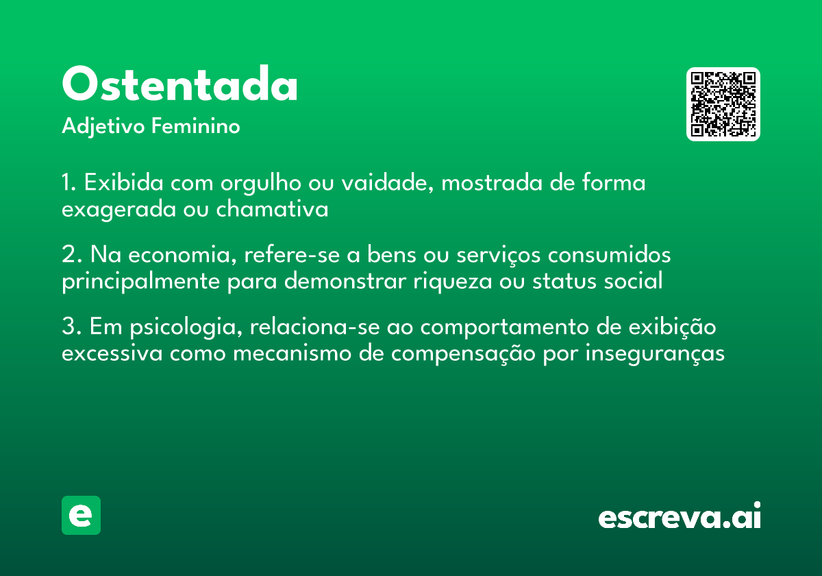 ostentada