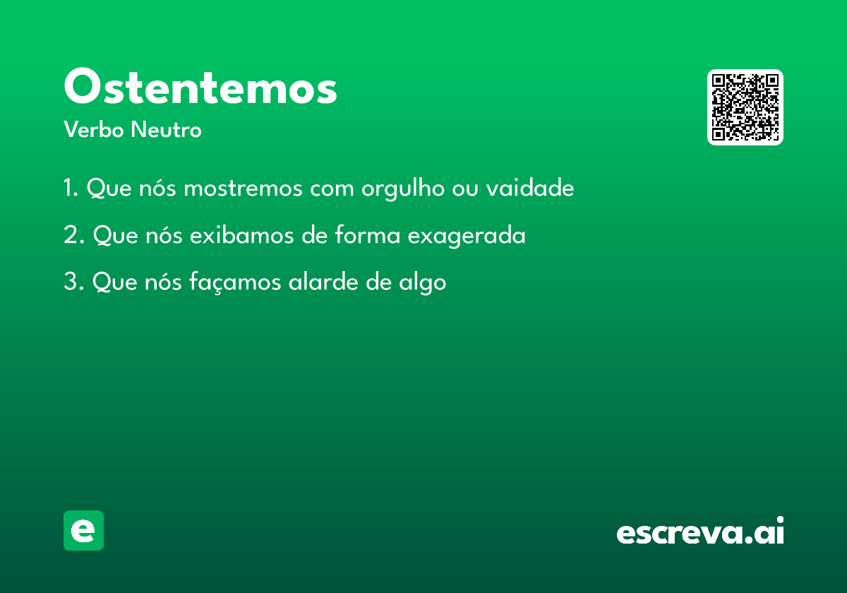 ostentemos