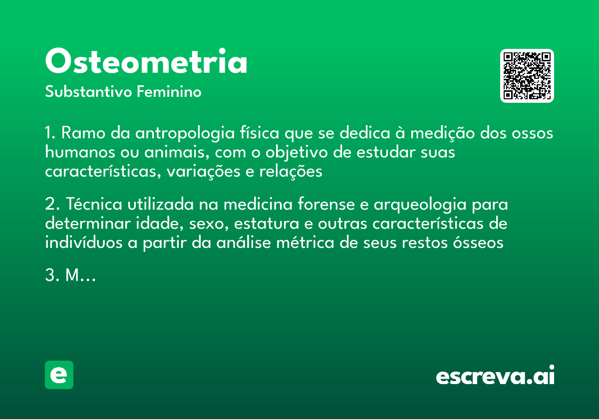 osteometria
