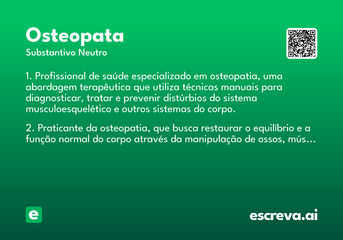 osteopata