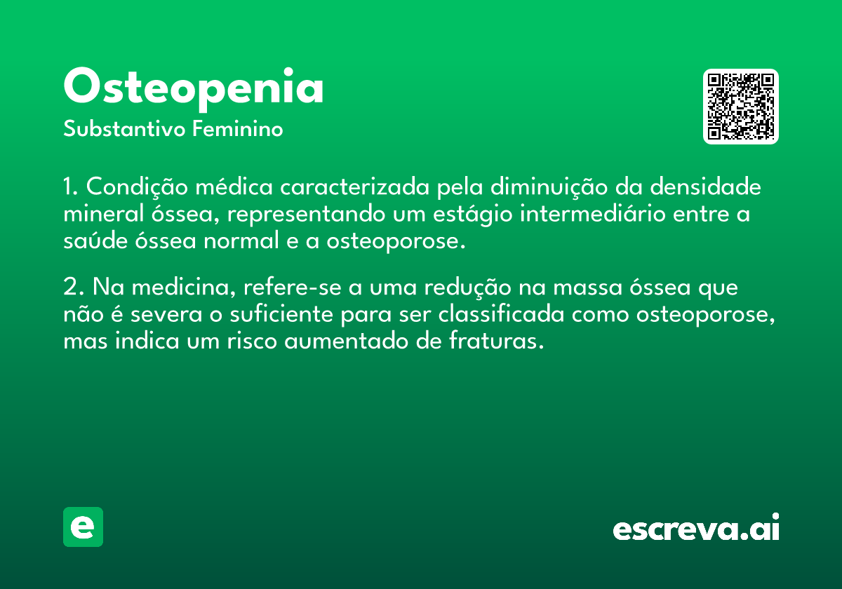 osteopenia
