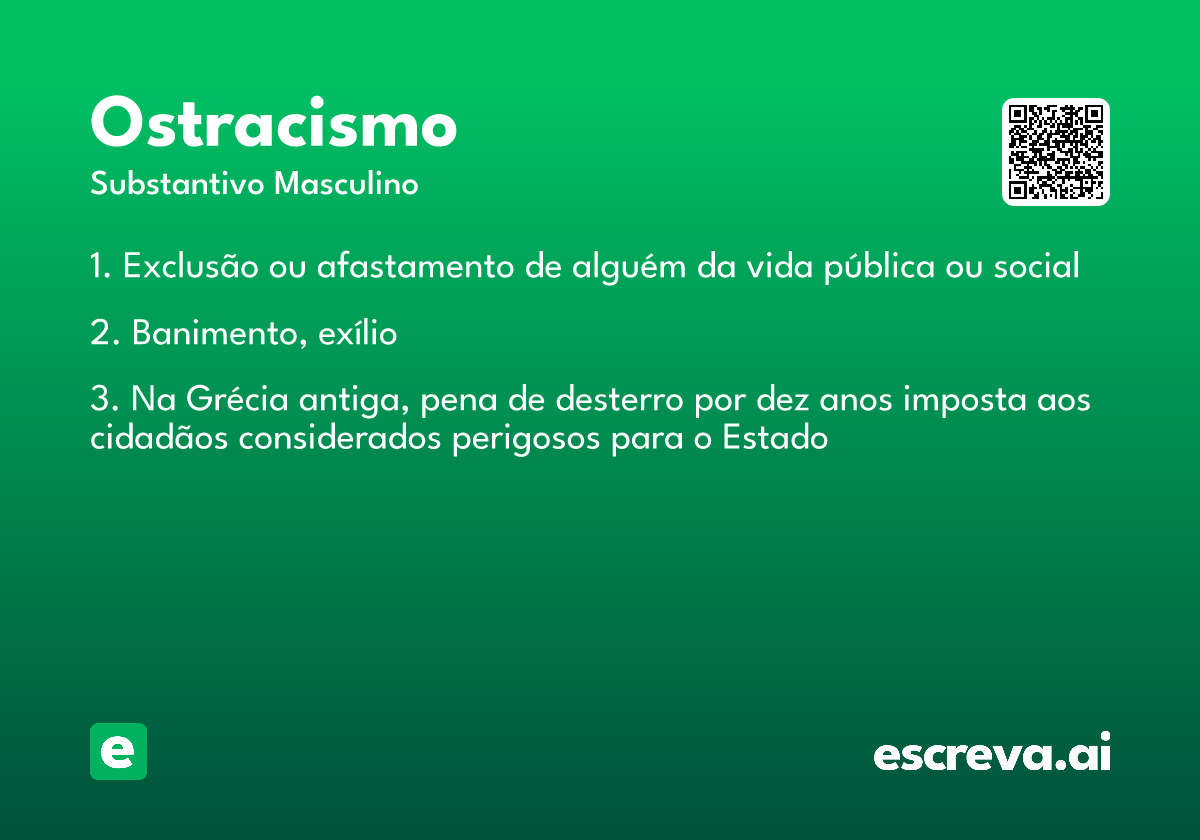 ostracismo