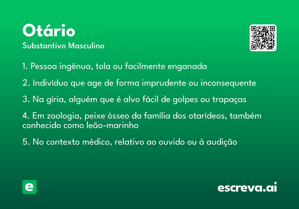otário