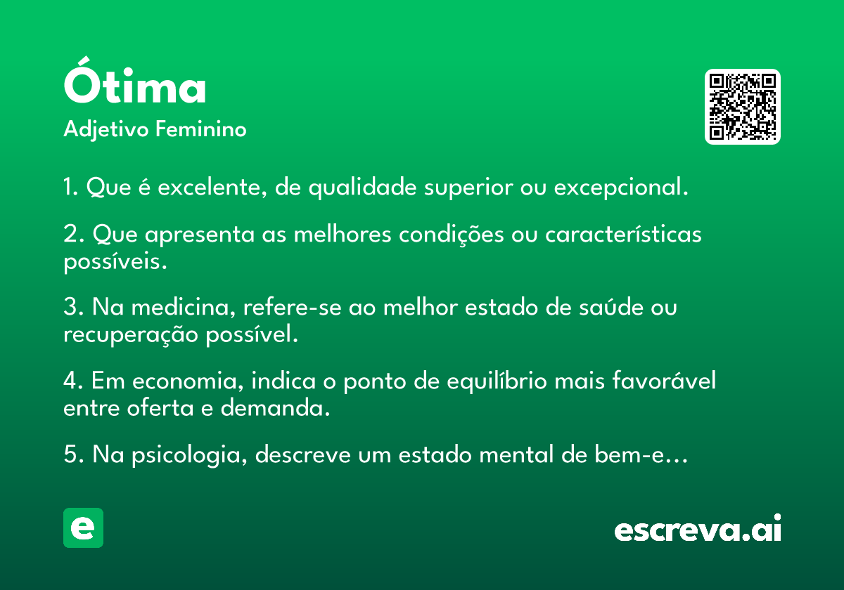 ótima
