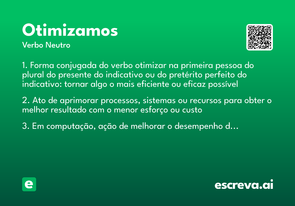 otimizamos
