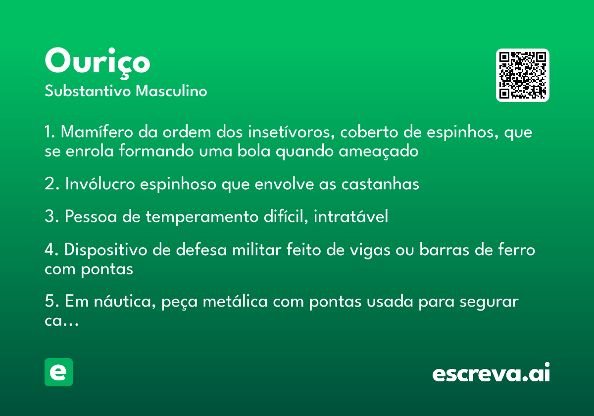 ouriço