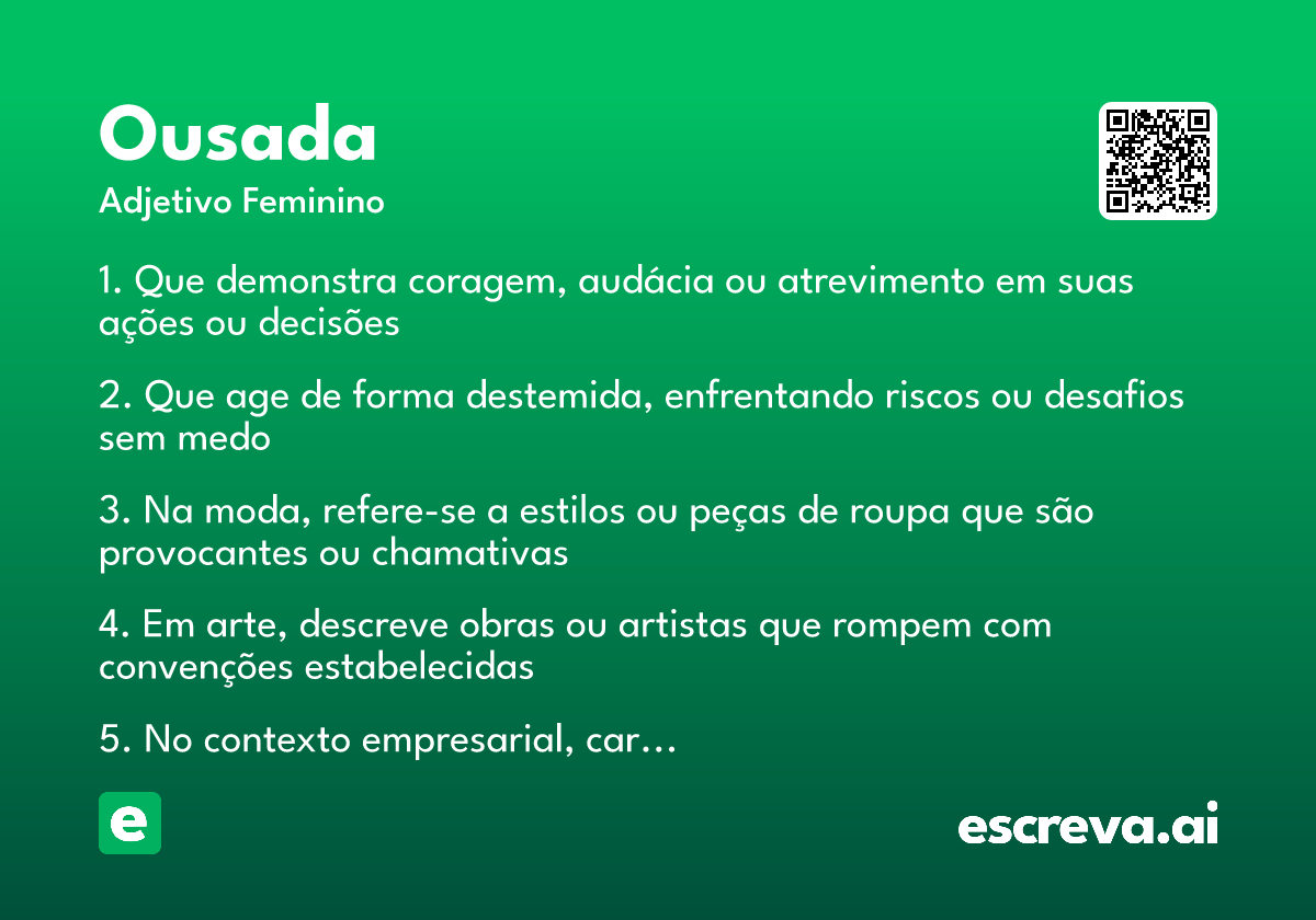 ousada
