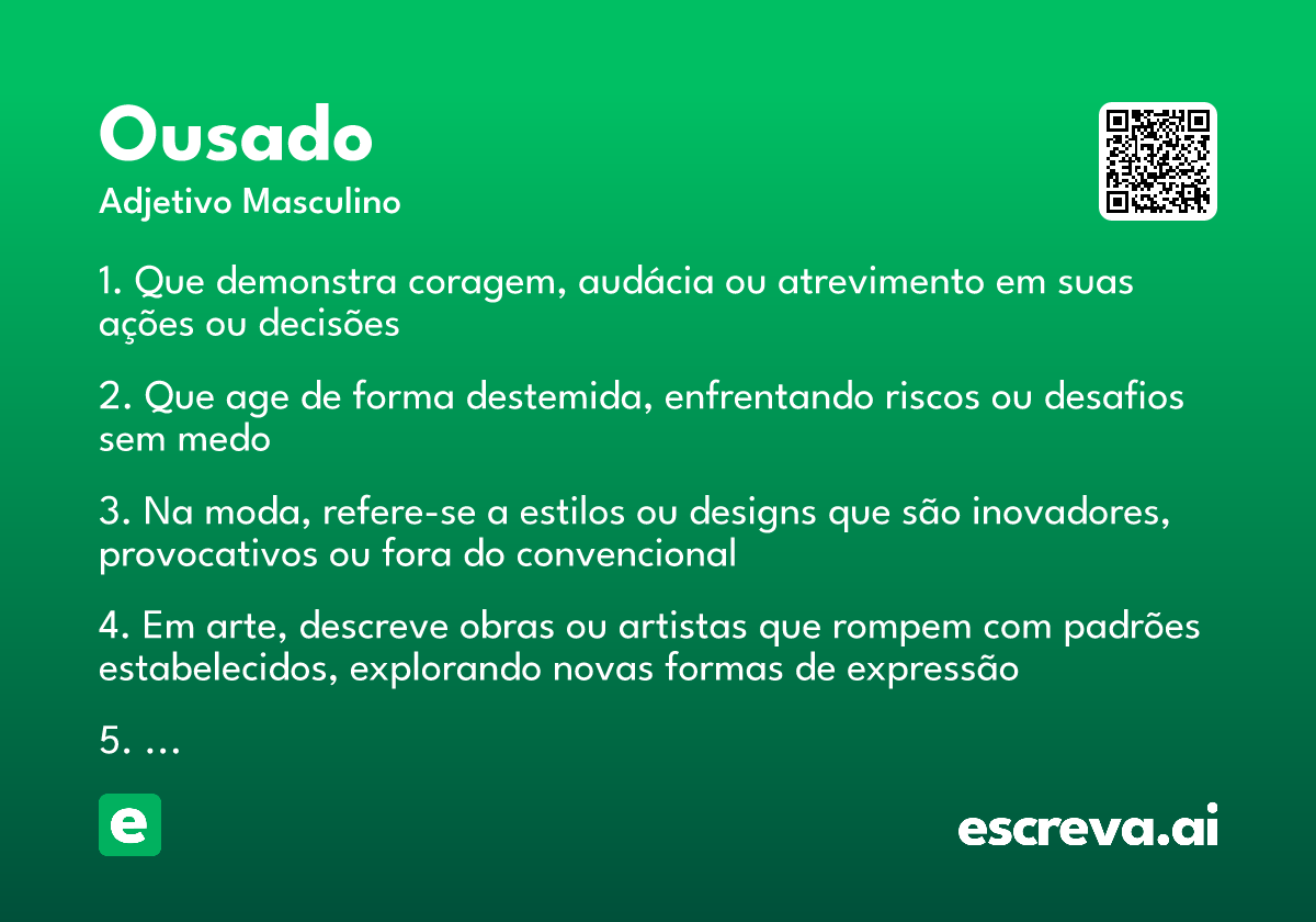 ousado