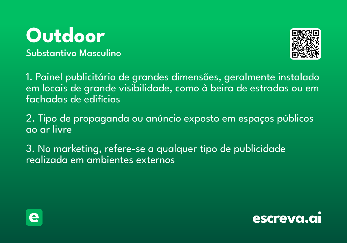 outdoor