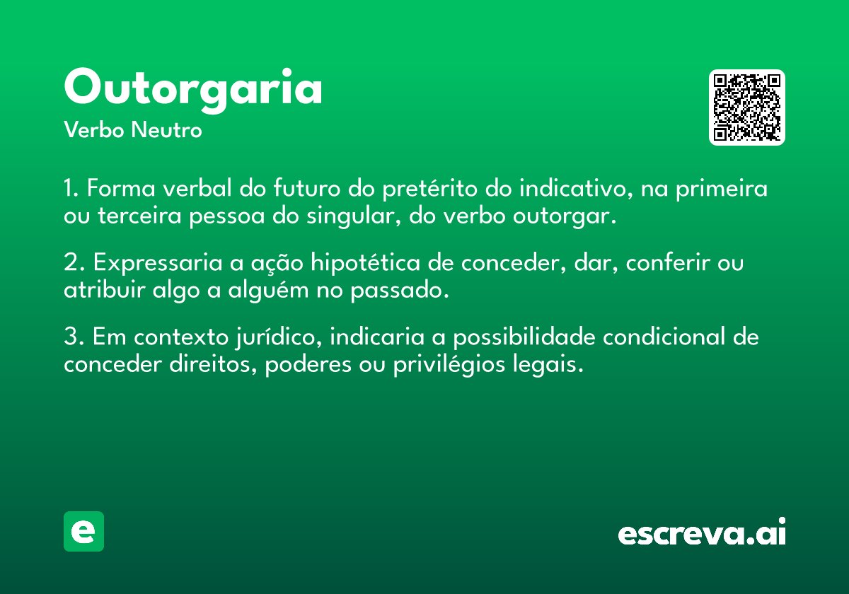 outorgaria