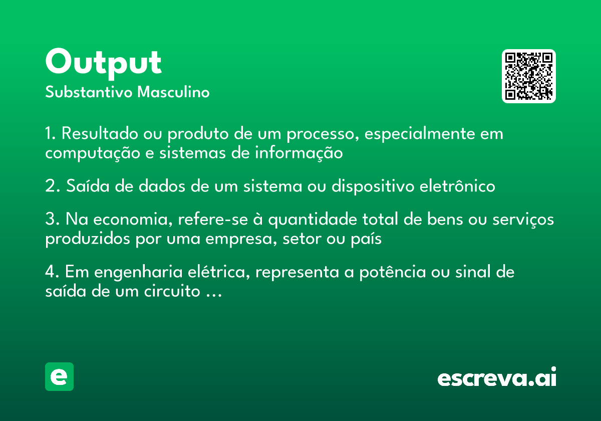 output