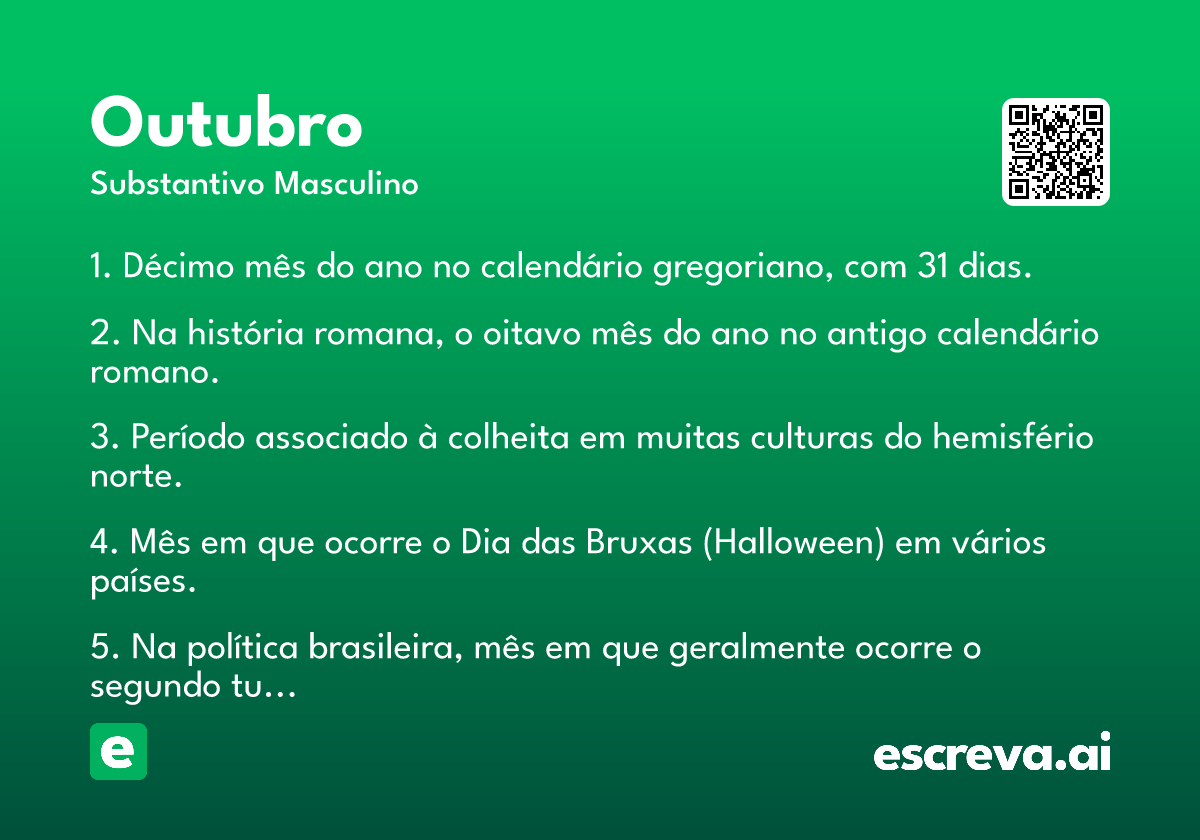 outubro