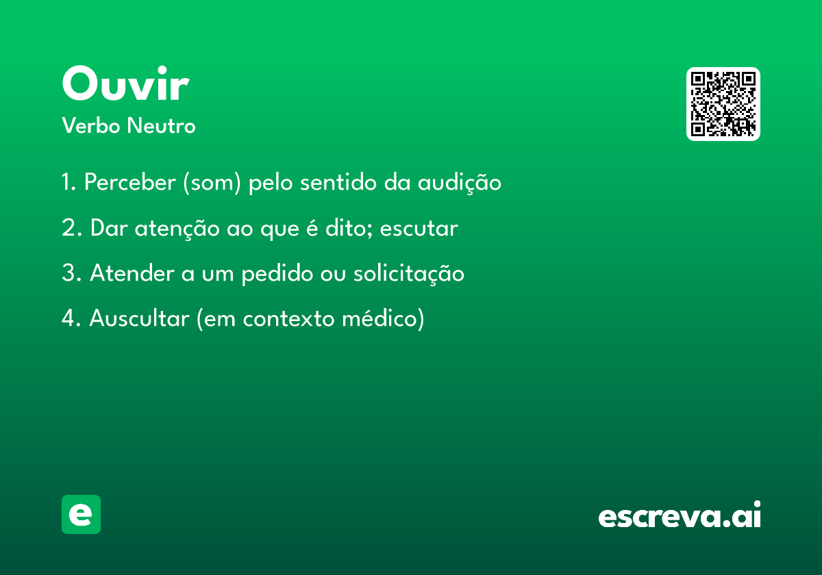 ouvir