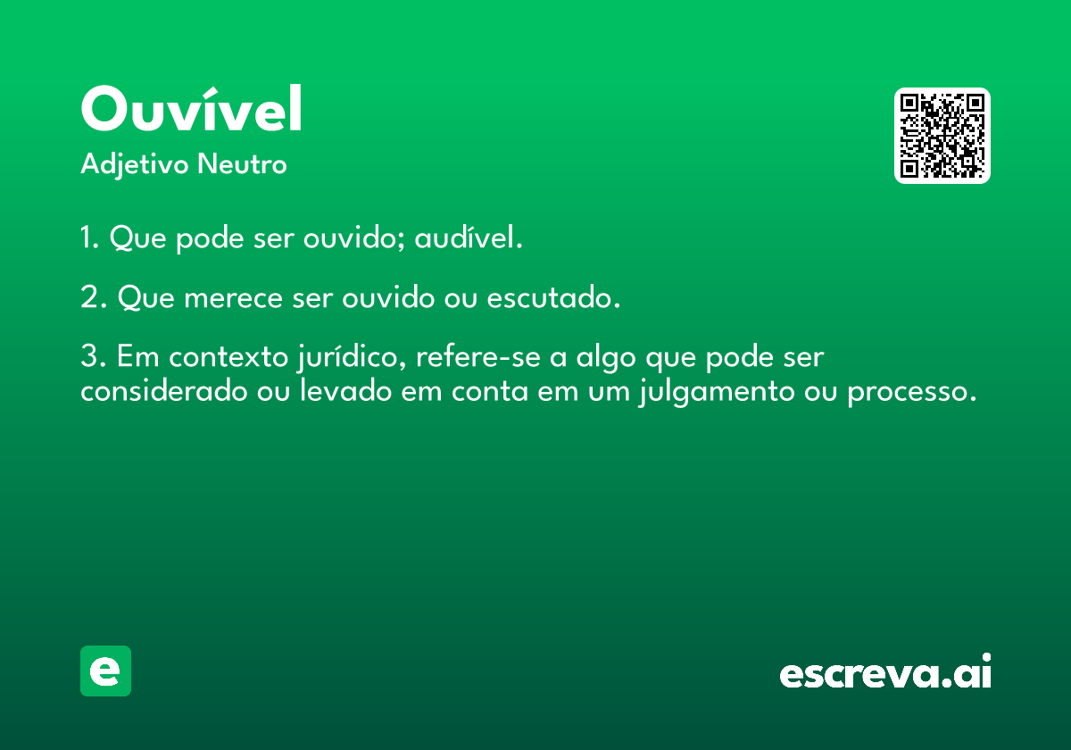 ouvível