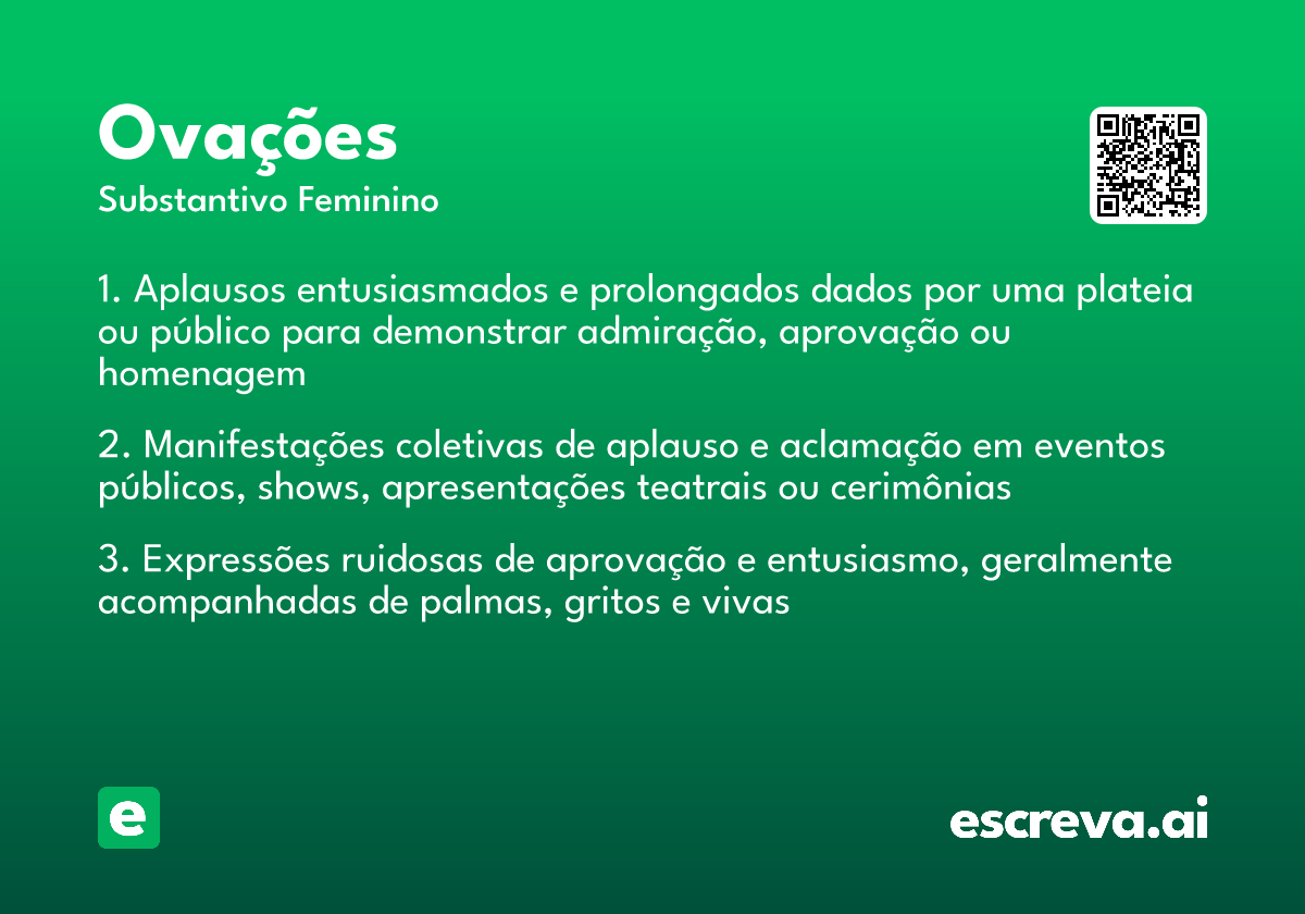 ovações
