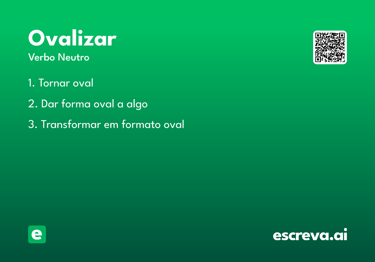 ovalizar