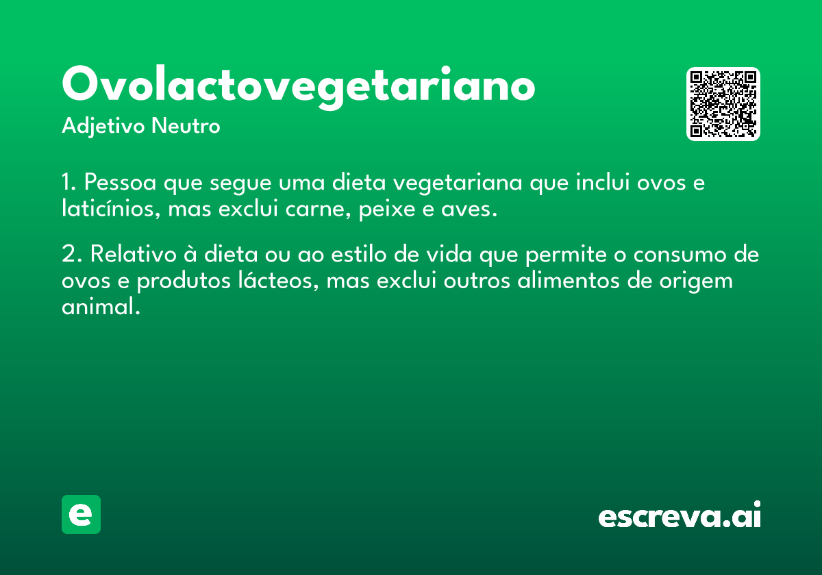 ovolactovegetariano