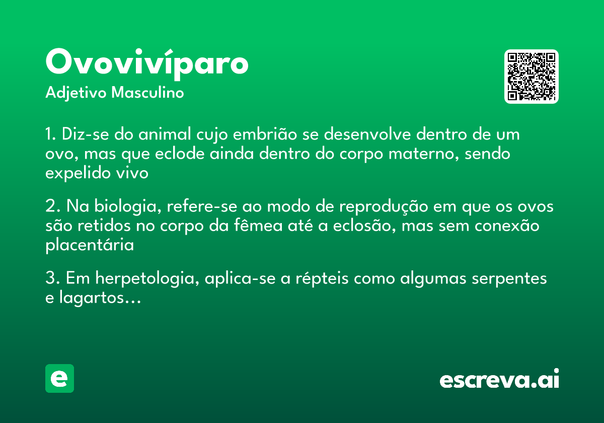 ovovivíparo