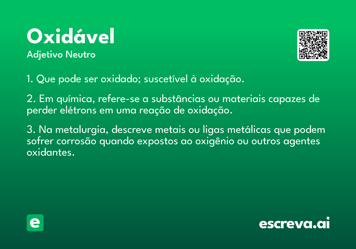 oxidável