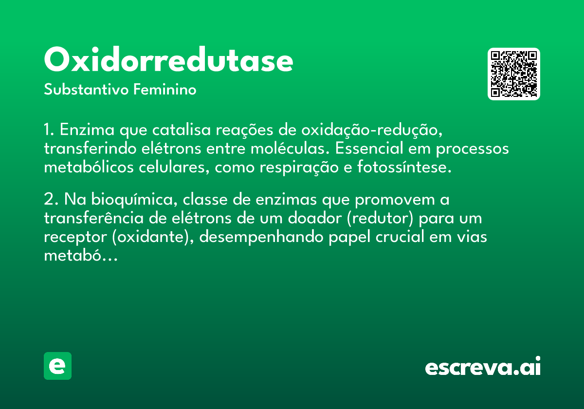 oxidorredutase