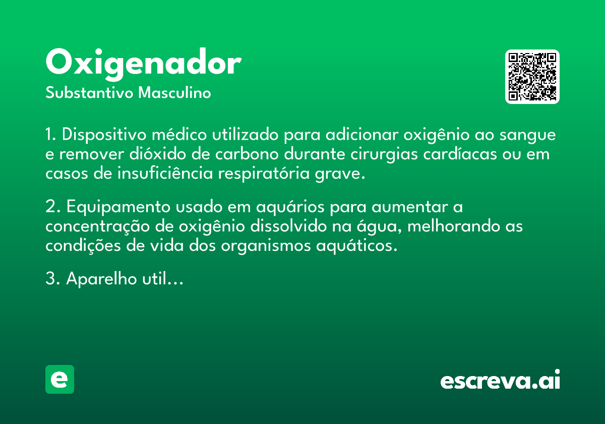 oxigenador