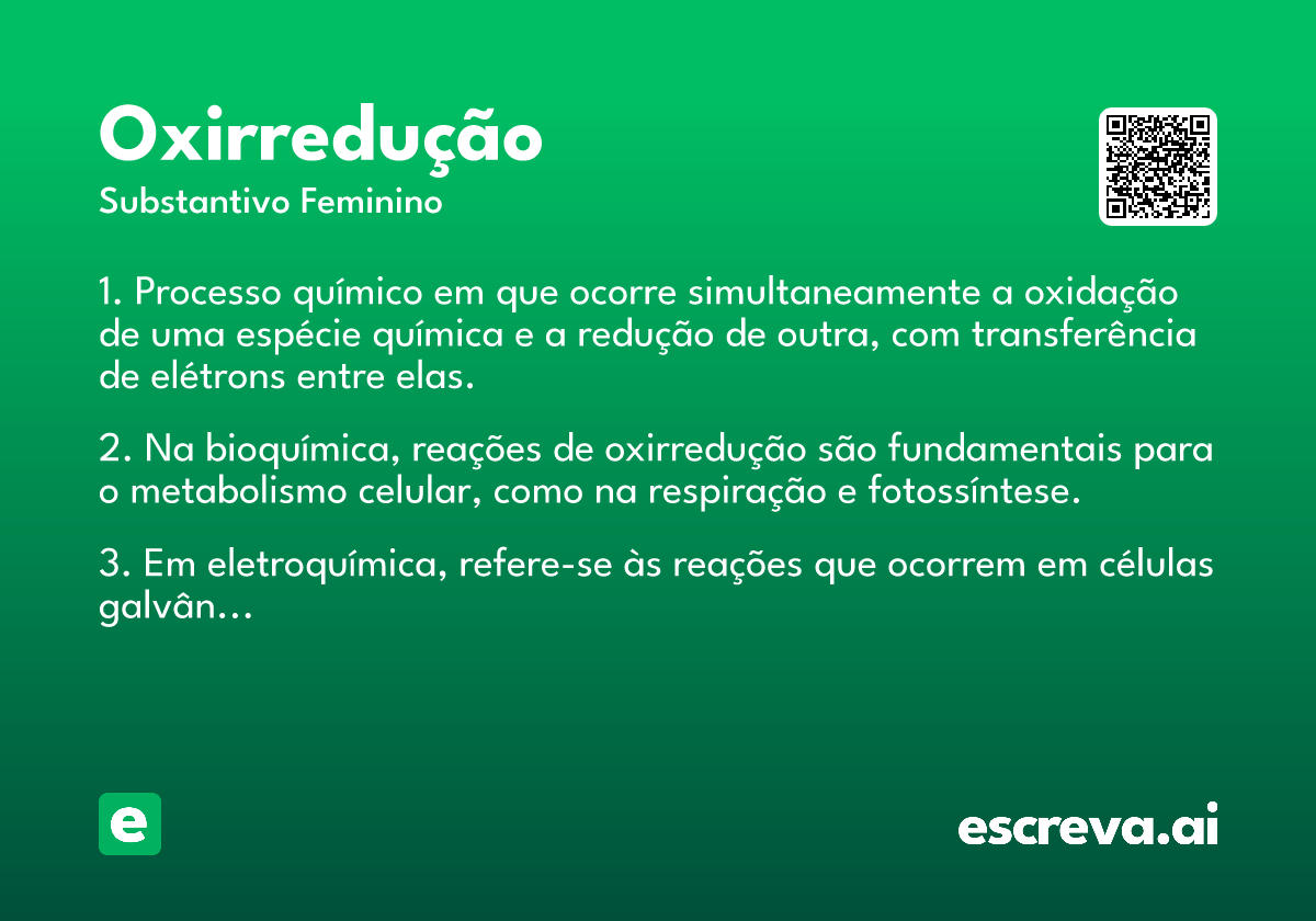 oxirredução