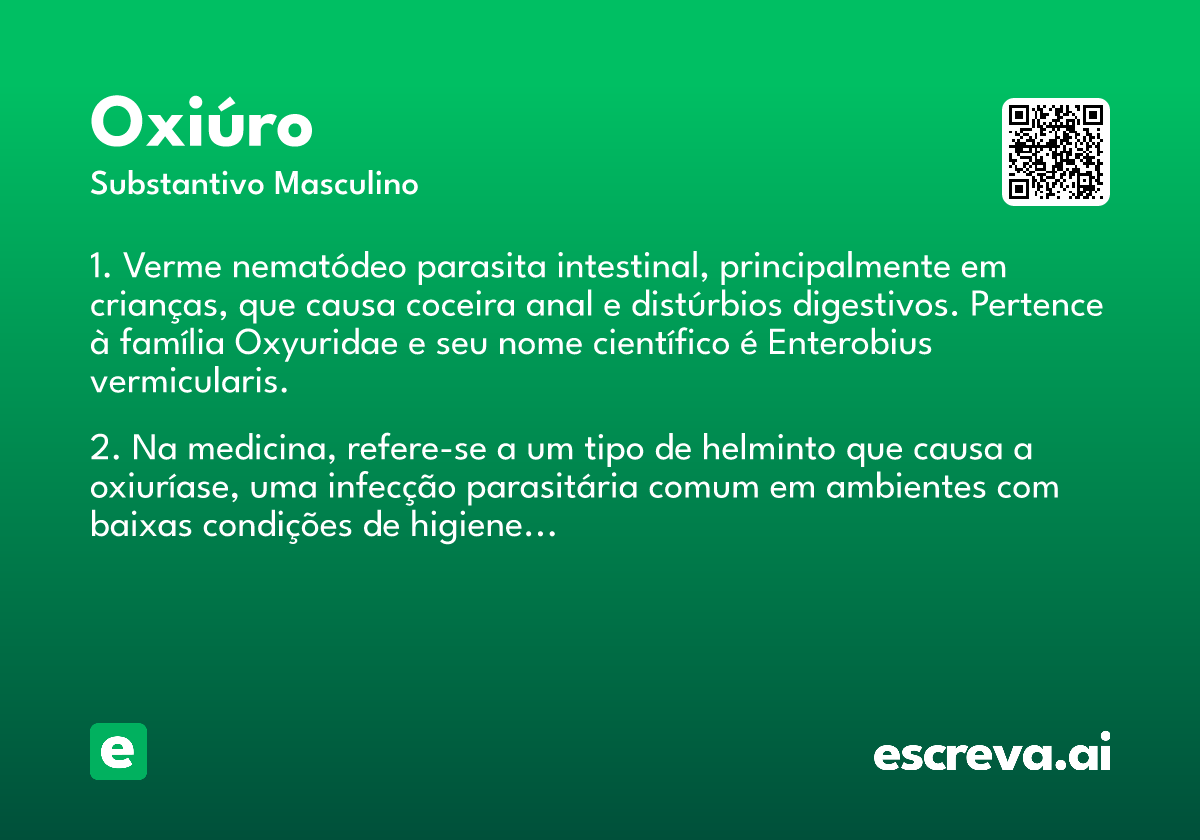 oxiúro
