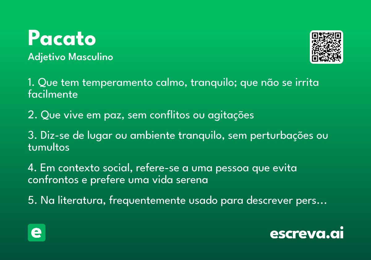 pacato
