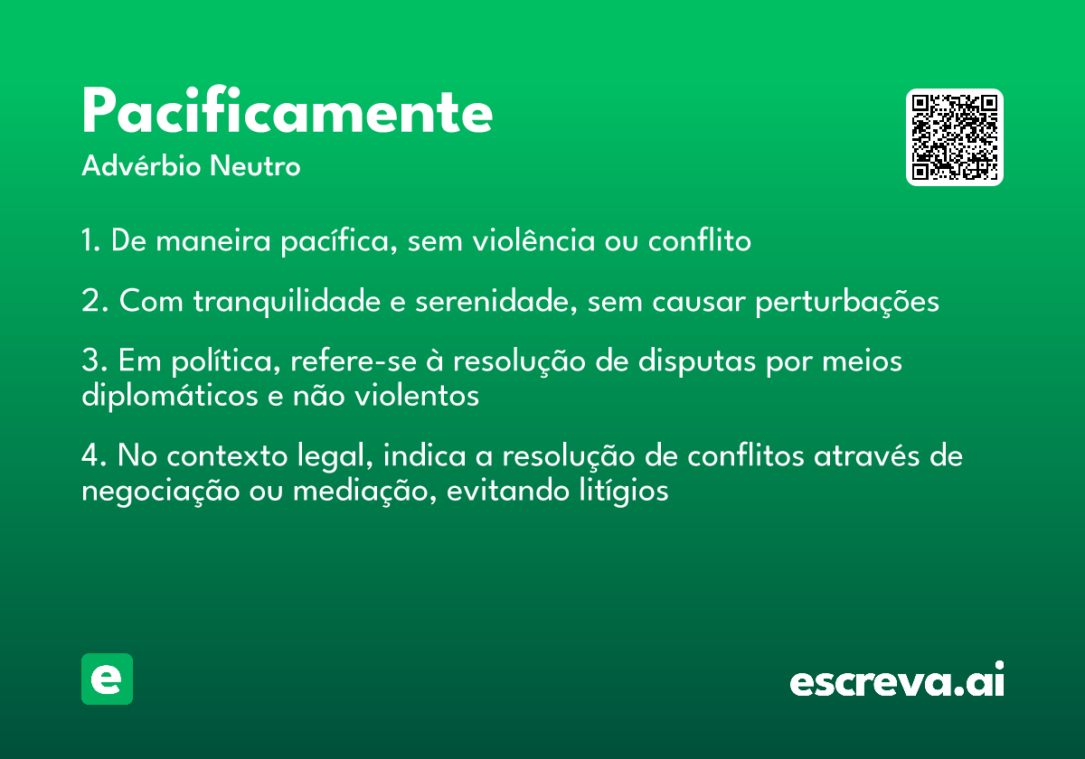 pacificamente