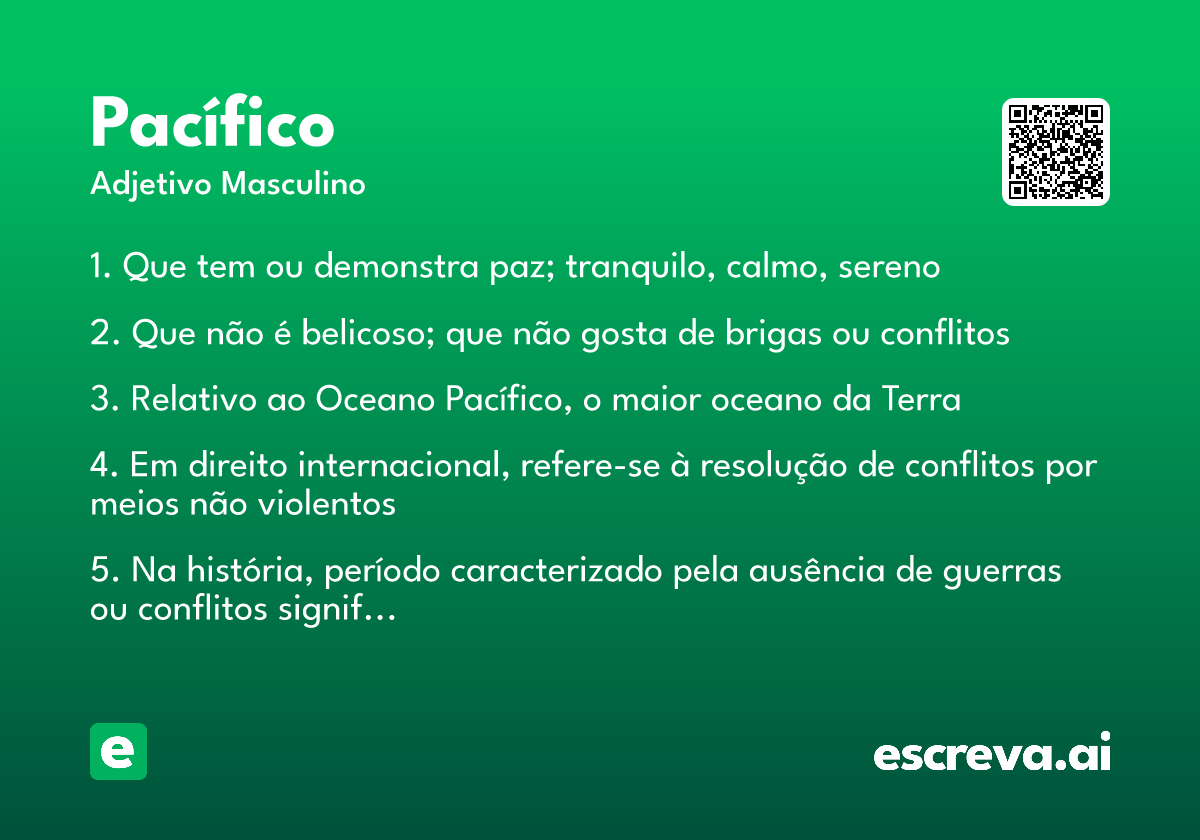 pacífico