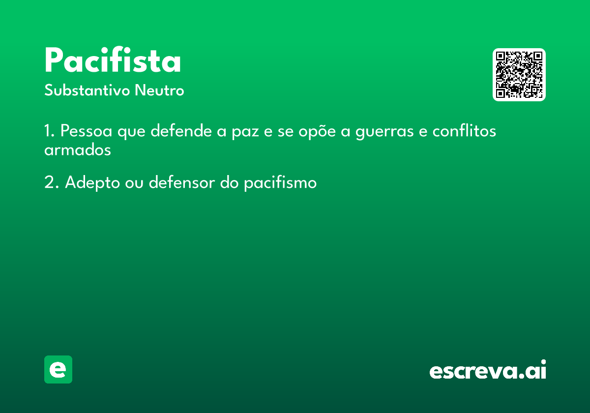pacifista