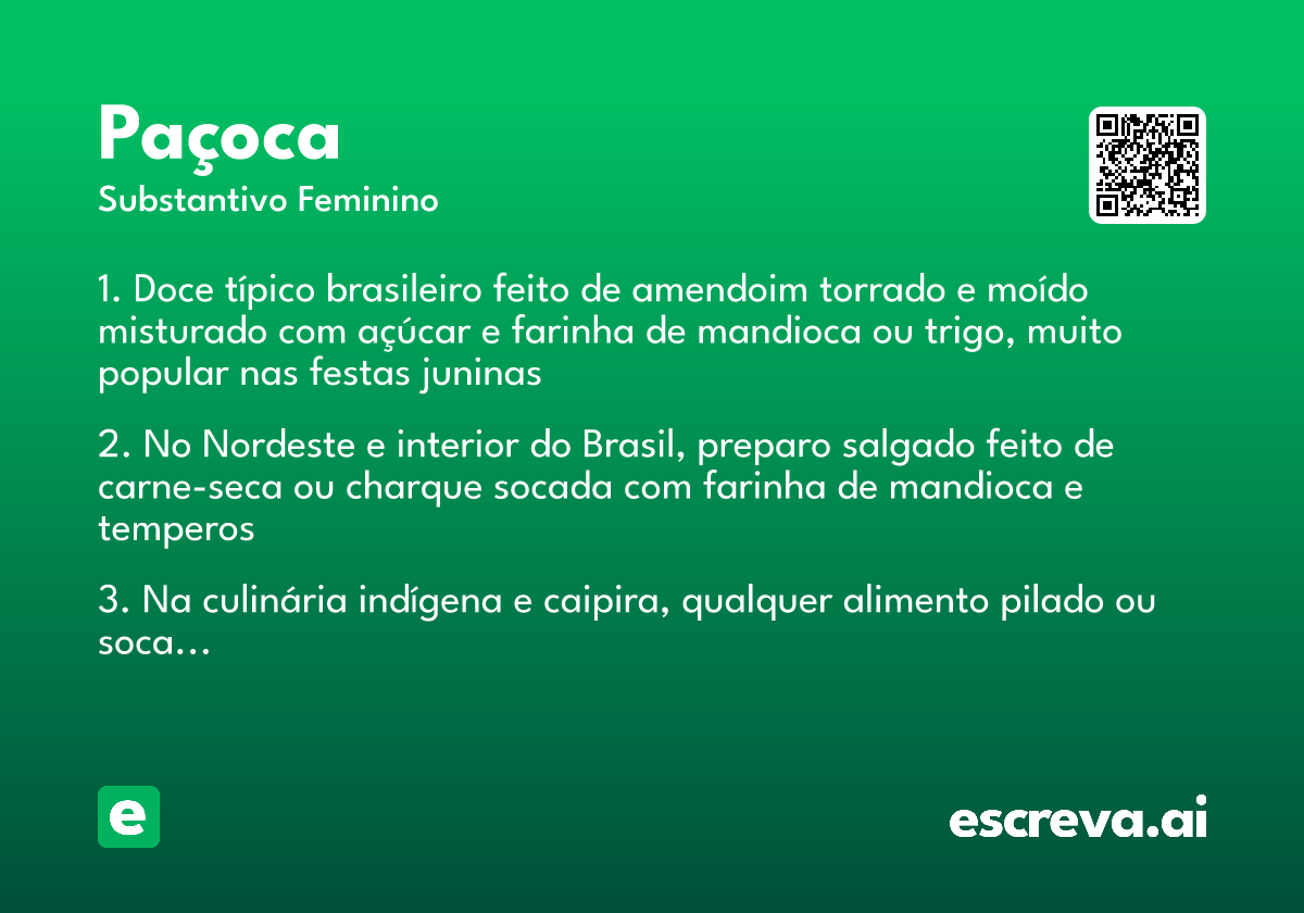 paçoca