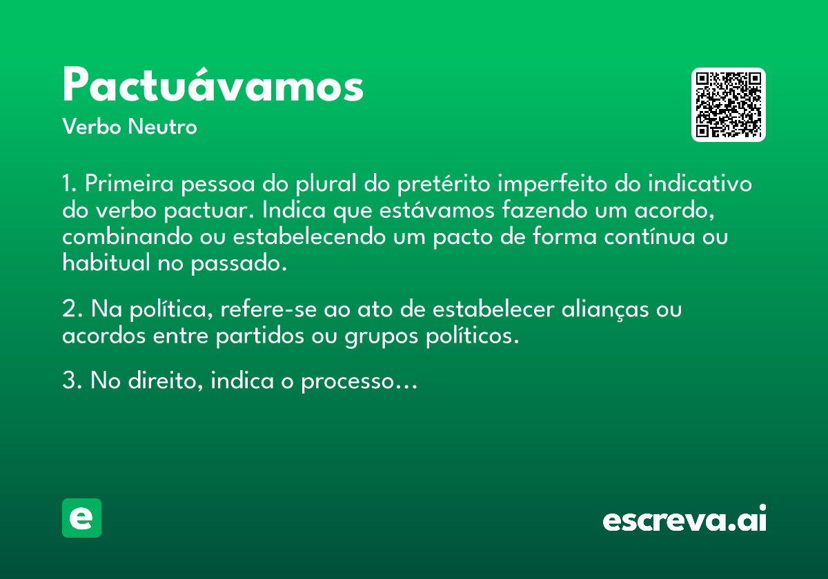 pactuávamos
