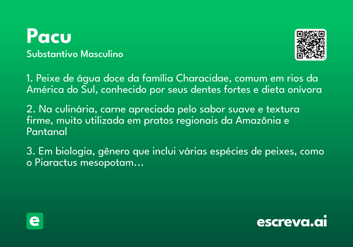 pacu