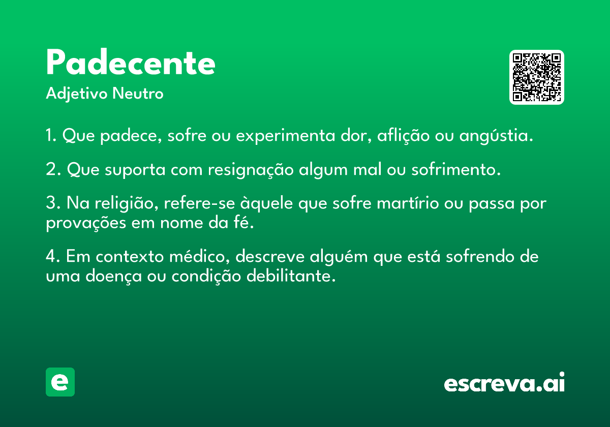 padecente